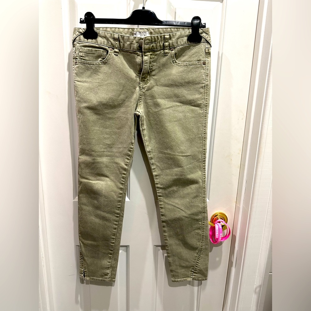 Free People grayish jeans